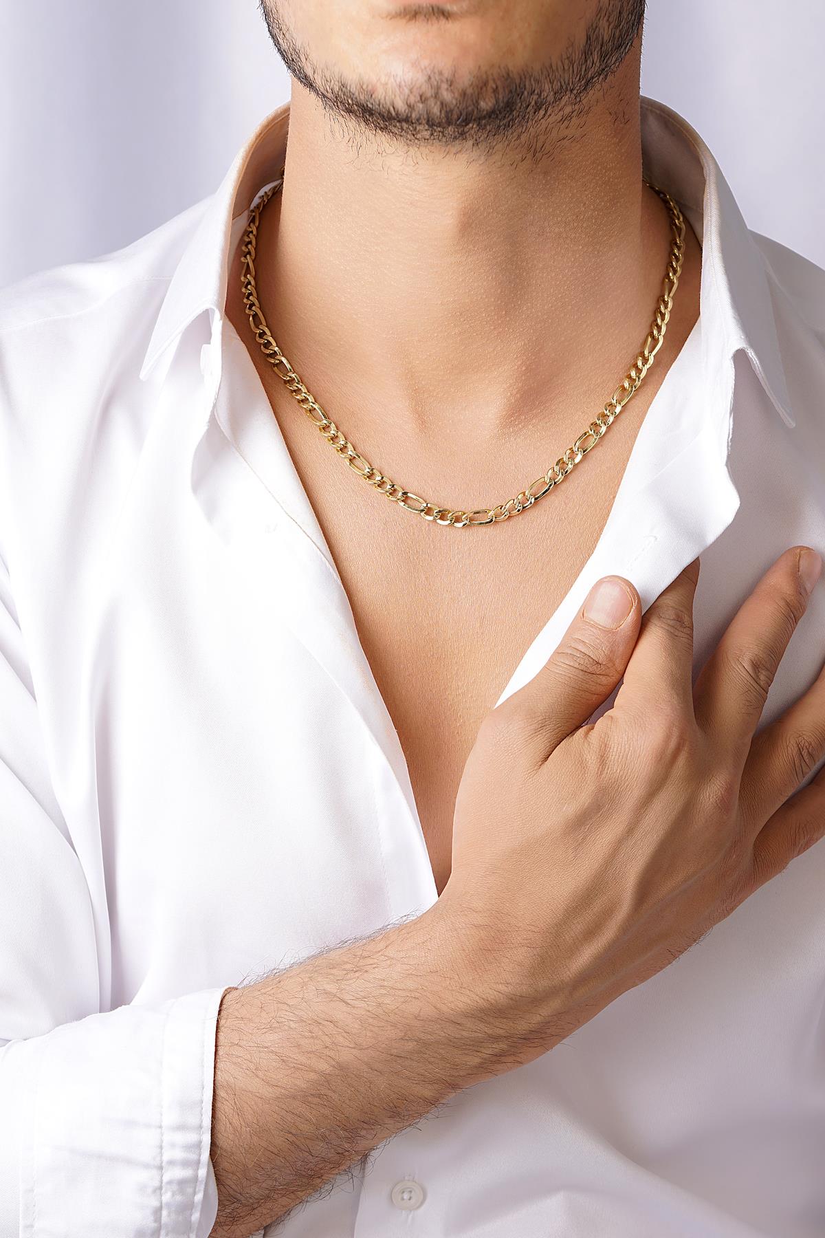 The Figaro 14K Gold Chain Necklace