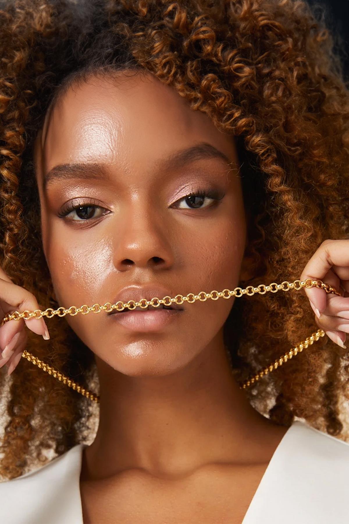 The Everyday 14K Gold Rolo Chain