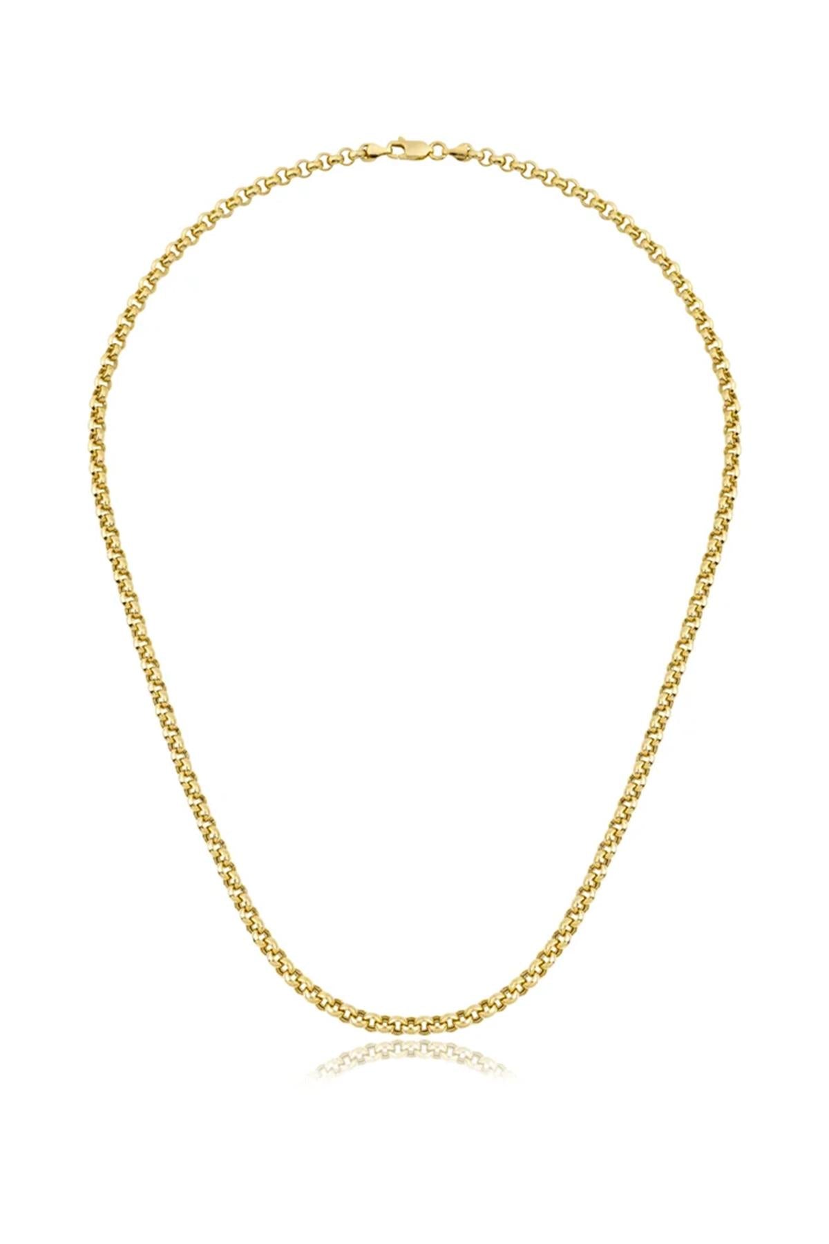 The Everyday 14K Gold Rolo Chain