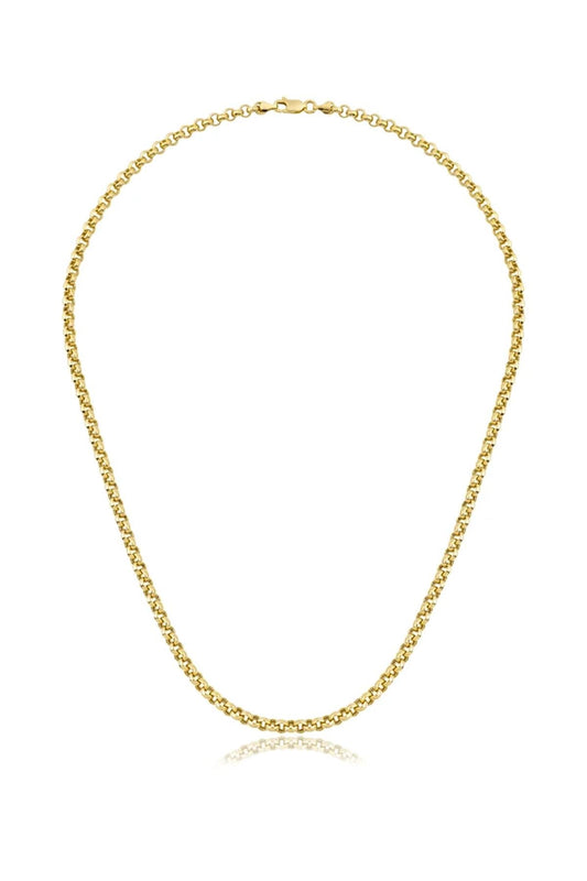 The Everyday 14K Gold Rolo Chain
