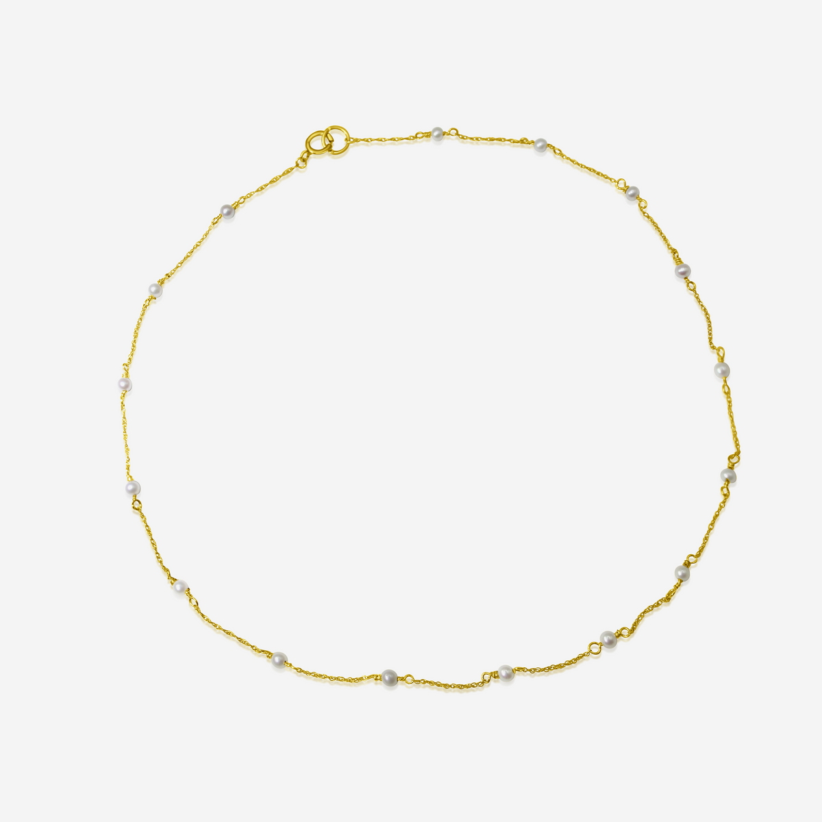 Japanese Akoya Pearl Pendant Necklace | 14K Gold