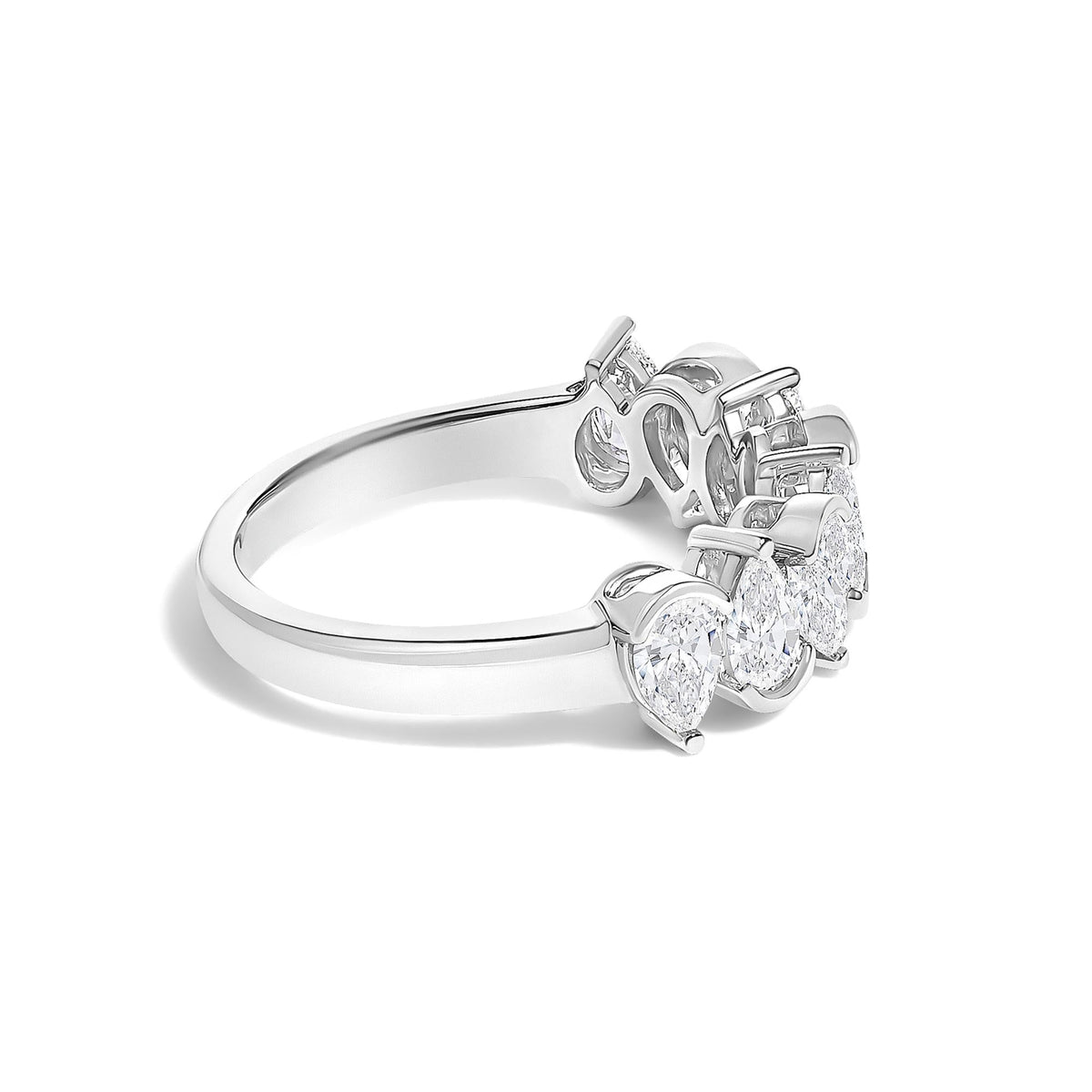 The Pear Affair 14K Lab Diamond Gold Ring
